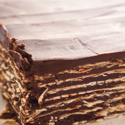 Легкий и очень быстрый шоколадный торт