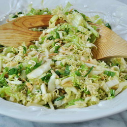 КАПУСТА, ОГУРЦЫ, ЯБЛОКО, МИНДАЛЬ, З.ЛУК