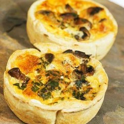 Сытный заливной пирог на кефире