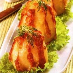 ДШ - Картофель в фольге с сыром и ветчиной