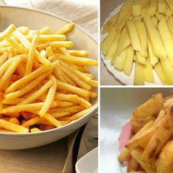 Приготовление картофеля фри без подсолнечного масла