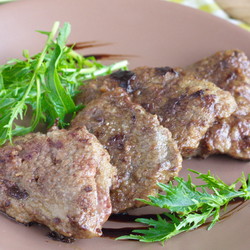 Сочные отбивные из печени