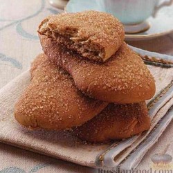 Дрожжевое печенье с корицей