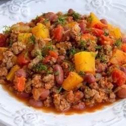 Чили с тыквой