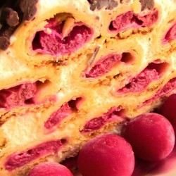 Торт "Монастырская изба" из слоёного теста