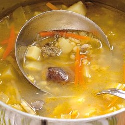 Р. с гусиными потрошками, ПЕРЛОВКА