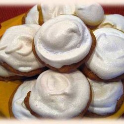 Печенье из тыквы с безе