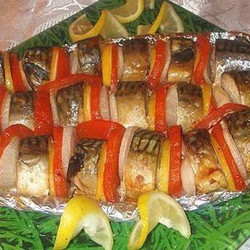 Сочная скумбрия, запеченная в духовке. Очень вкусно и полезно!