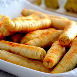 Сигара бёрек. Вкусная турецкая закуска из лаваша с творогом!