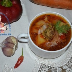 БОРЩ С ГОВЯДИНОЙ УКРАИНСКИЙ пошаговый рецепт с 18 фото