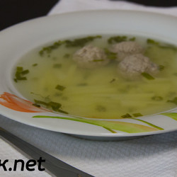 СЫРНЫЙ СУП С ФРИКАДЕЛЬКАМИ