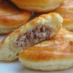 Ленивые беляши - готовятся так же просто, как яичница!