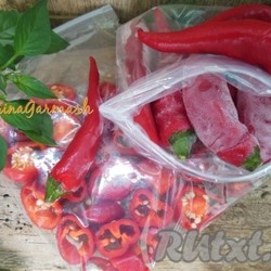 Как заморозить острый перец на зиму - 10 пошаговых фото в рецепте