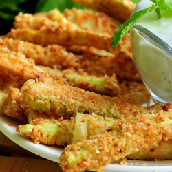 Кабачки брусочками