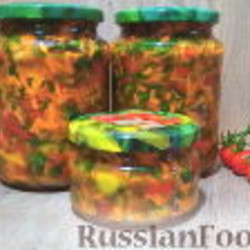 Рецепт: Универсальная заправка на зиму, без варки на RussianFood.com