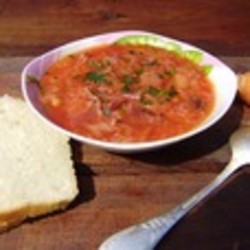 Борщ с сывороткой