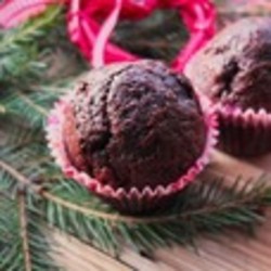 Шоколадные кексы на сыворотке