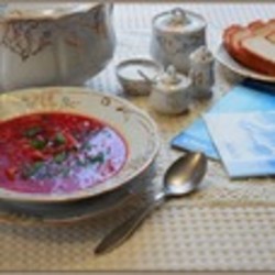 Борщ на сыворотке