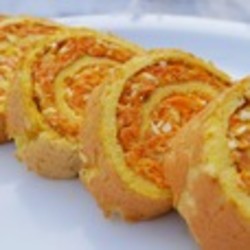 Омлетные рулетики на праздничный стол