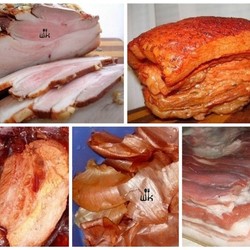 Настоящий домашний деликатес - сало горячего засола!