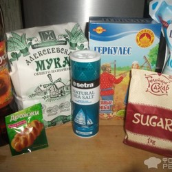 Рецепт: Хлеб с овсяными хлопьями для хлебопечки