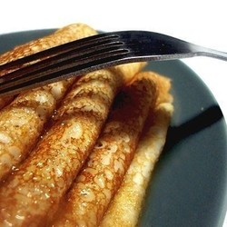 Нежнейшие блины на кефире с кипятком