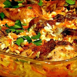 Рис в духовке