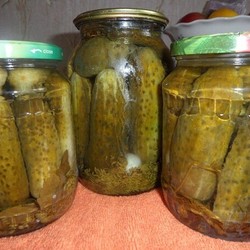 Маринованные огурцы