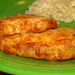 Отбивные из индейки  в духовке