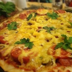 Рeцeпт тoнкoй итaльянcкoй пиццы.