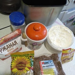 Хлеб с семечками в хлебопечке