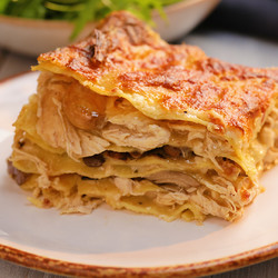 40 Clove Garlic Chicken Lasagna ~ HOR