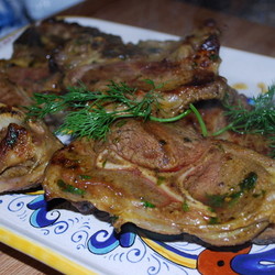 Баранина маринованная