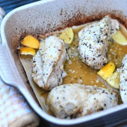 Лимонные куриные грудки от Айны Гартен