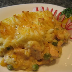 Пирог пастуший с курицей