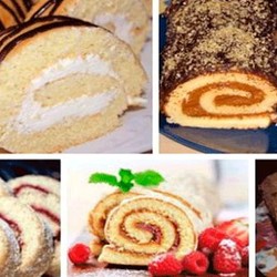 Швидкі рулетики до чаю. 5 найкращих рецептів