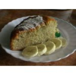 Банановый пирог