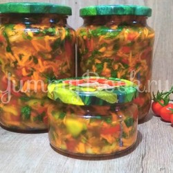 Универсальная заправка на зиму без варки - простой и вкусный рецепт с пошаговыми фото