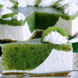 Киви Чизкейк без выпечки