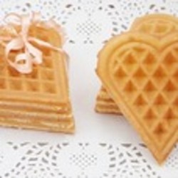 Мягкие вафли на сметане