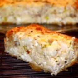 Греческий деревенский пирог с курицей