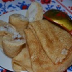 Блины постные на рисовом отваре