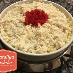 Праздничный салат невеста