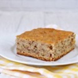 Постный банановый пирог