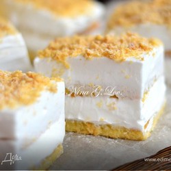 Лимонное пирожное.