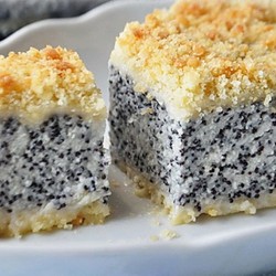 Немецкий маковый творожник