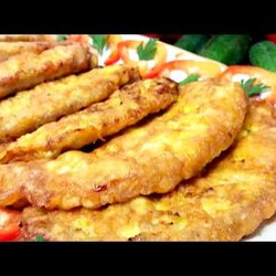 Отбивные из свинины в кляре