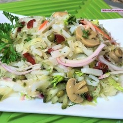 Самый улетный Салат 1 ЯНВАРЯ, когда уже ничего не хочется! Лёгкий, без майонеза.