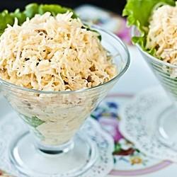 Салат из печени трески – классический рецепт