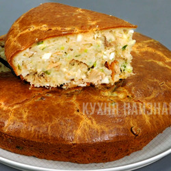 Простой пирог "Буду снова готовить завтра!" Готовлю с разными начинками - всегда новый вкус